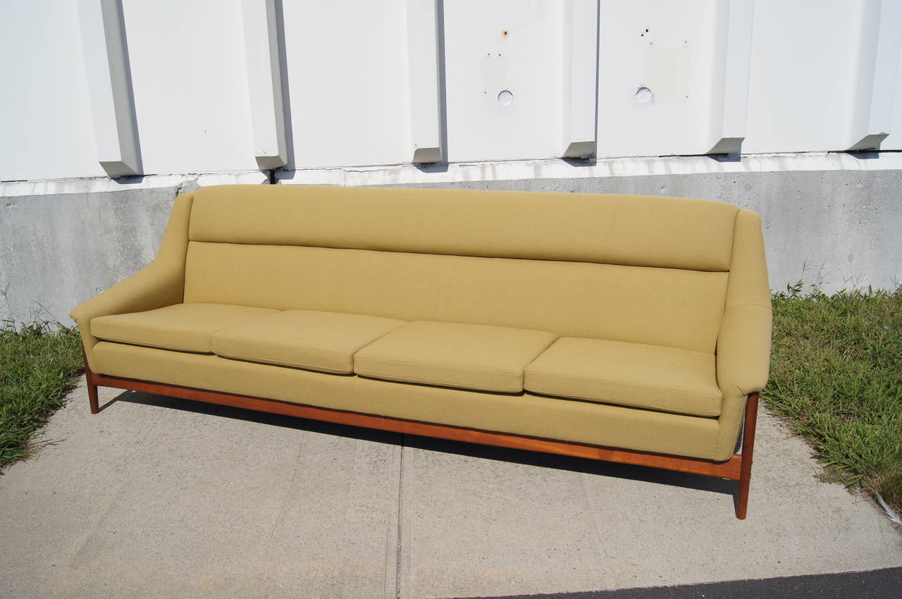 Scandinavian Modern Four-Seater Sofa by Folke Ohlsson for Dux