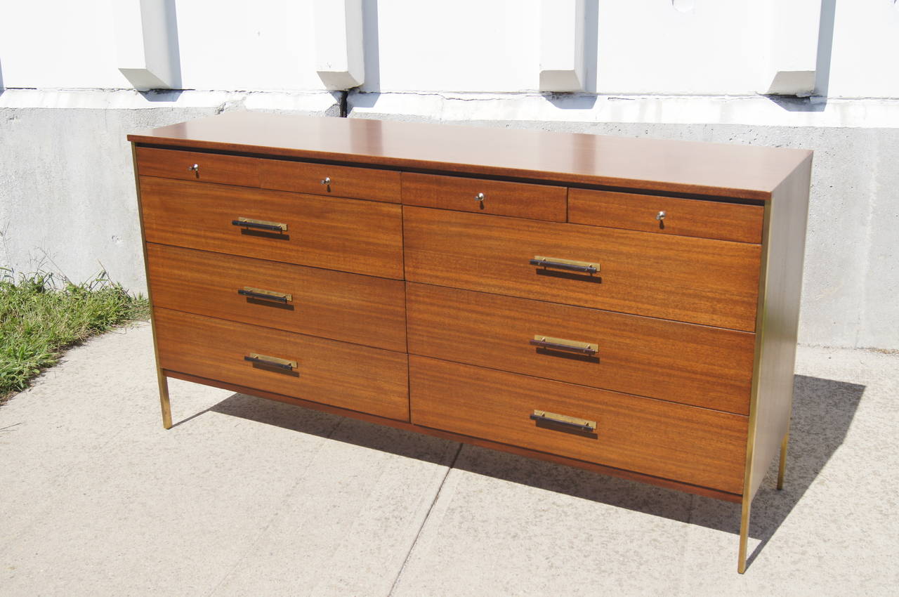 10-Drawer Dresser by Paul McCobb for Calvin In Excellent Condition In Dorchester, MA