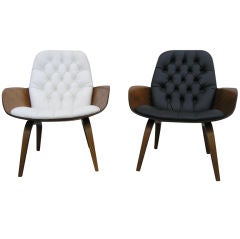 Pair of Lounge Armchairs by George Mulhauser for Plycraft
