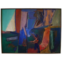 "Syr" Oil Painting by Jack Wolfe, 1961