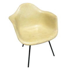 Retro Early Rope-Edge Fiberglass Armchair by Charles Eames for Zenith/Herman Miller