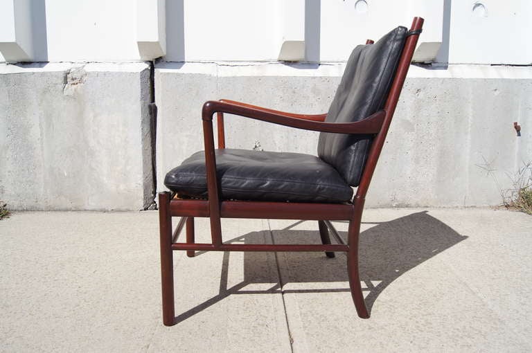 Danish Colonial Armchair by Ole Wanscher
