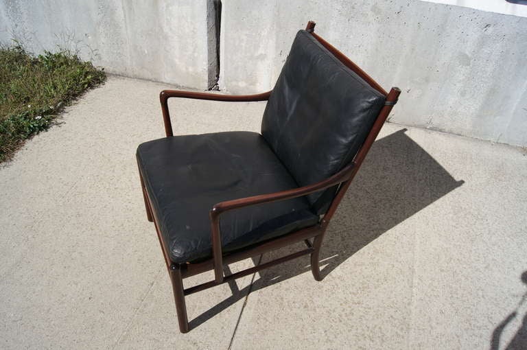 Mid-Century Modern Colonial Armchair by Ole Wanscher