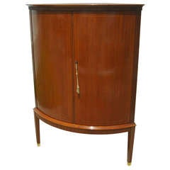 Swedish Cherry Corner Cabinet 10