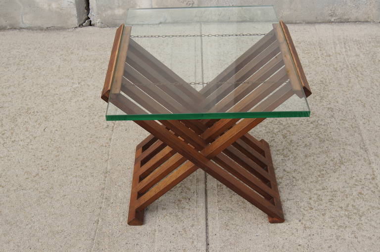 Campaign Side Table by Edward Wormley for Dunbar 2