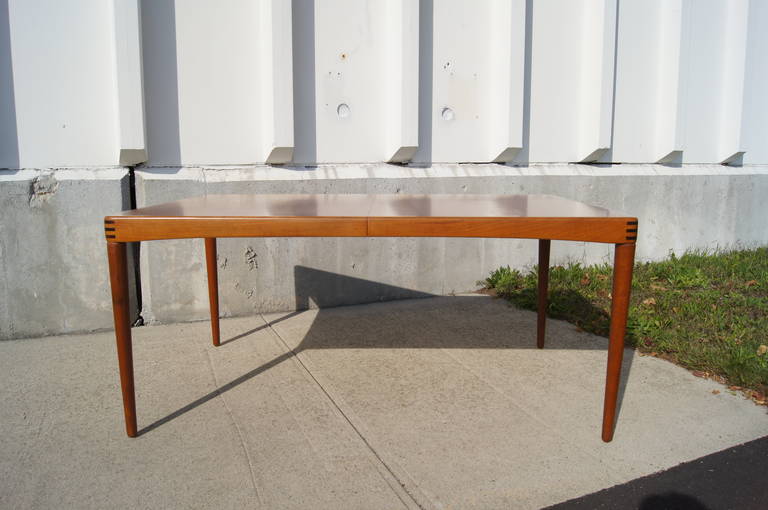 20th Century Teak Dining Table by H.W. Klein