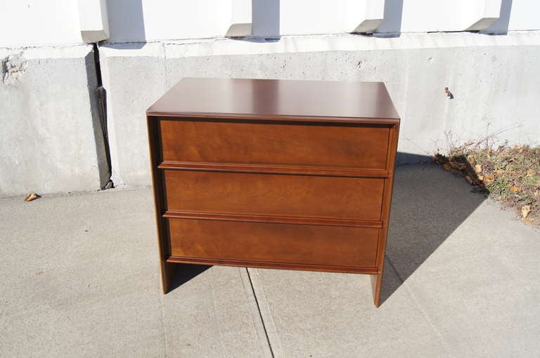 American Walnut Dresser by T.H. Robsjohn-Gibbings for Widdicomb