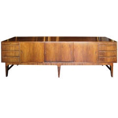 Large Danish Rosewood Sideboard
