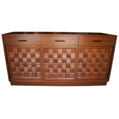 Woven-Front Sideboard by Edward Wormley for Dunbar 9
