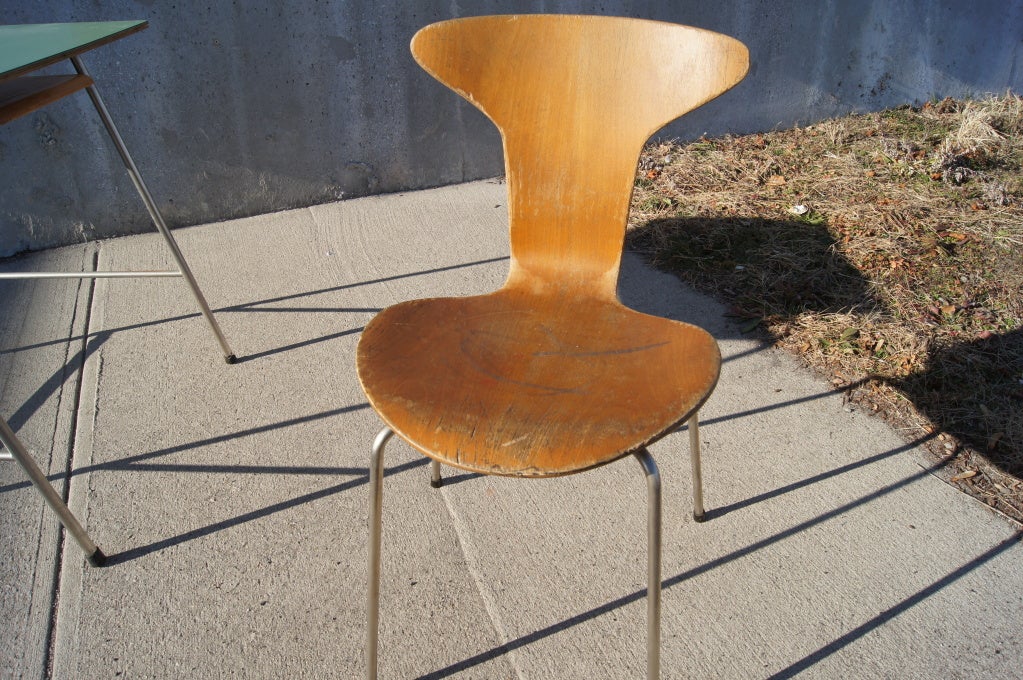 Child's Desk and Chair By Arne Jacobsen 1