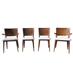 Set of Four Dining Chairs Probably by J. Stuart Clingman for Widdicomb 7