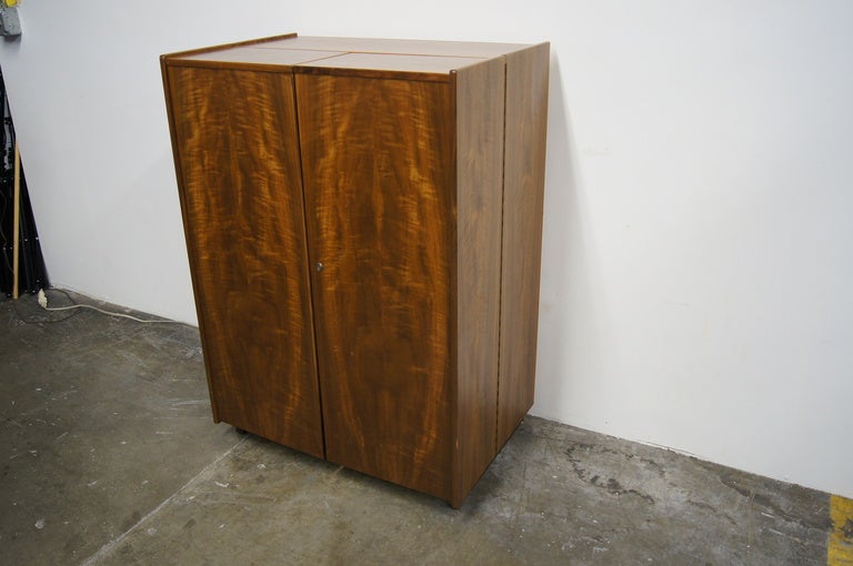 Folding Box Desk by Mummenthaler and Meier In Good Condition In Dorchester, MA