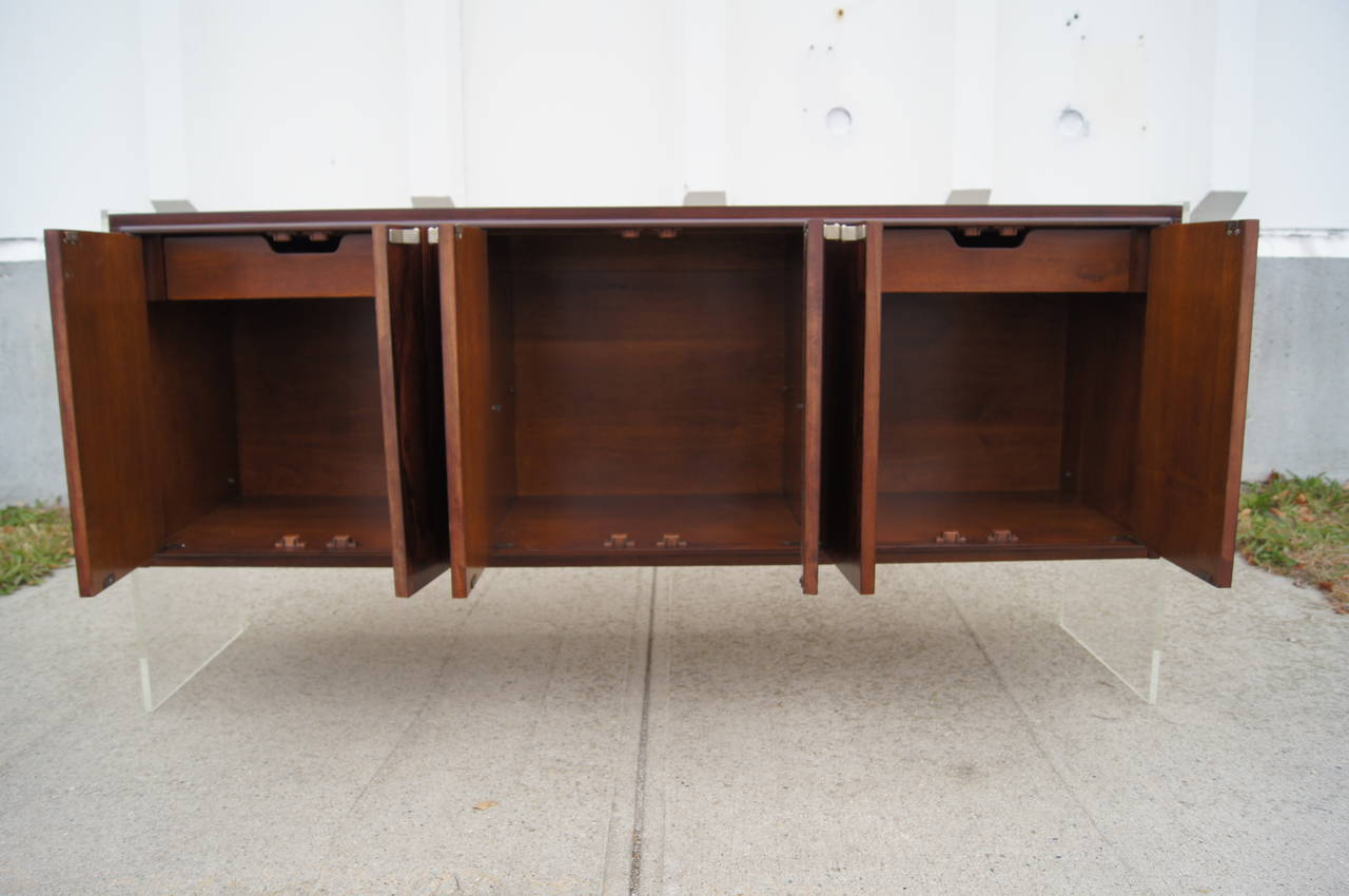 lucite sideboard