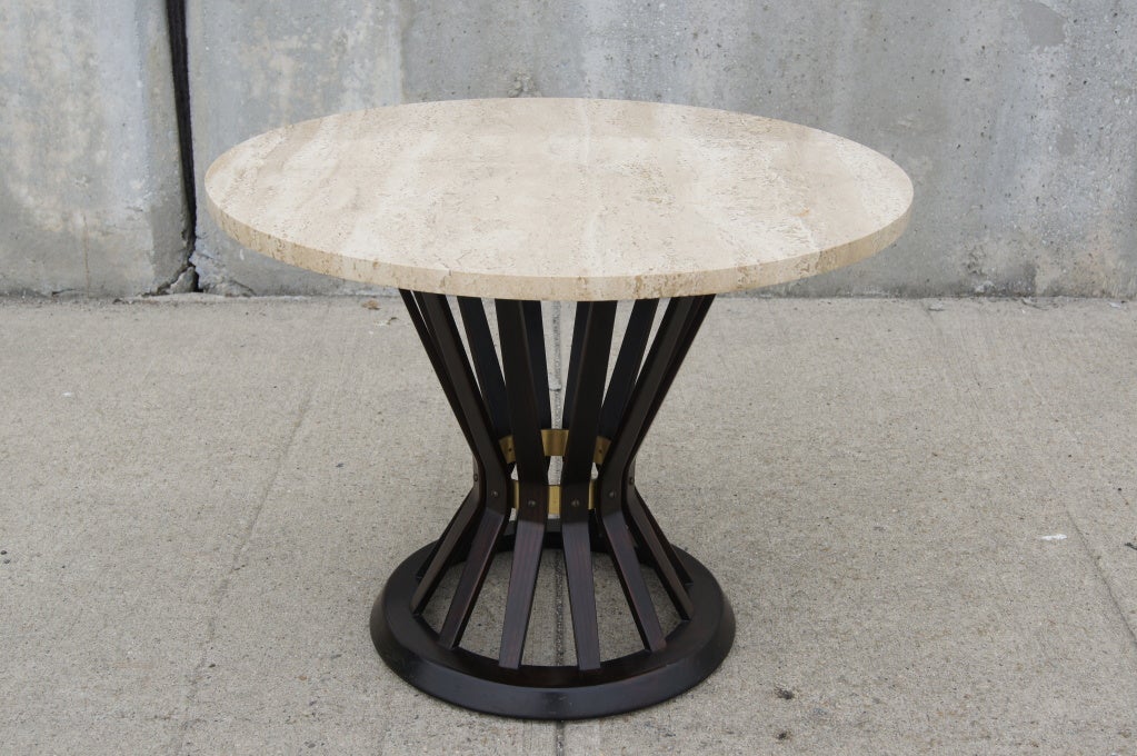 Sheaf of Wheat Side Table by Edward Wormley for Dunbar In Excellent Condition In Dorchester, MA