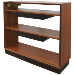 Bookshelf with Planter and Drawers by Edward Wormley for Dunbar