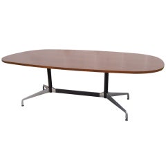 Vintage Aluminum Group Conference Table by Eames for Herman Miller