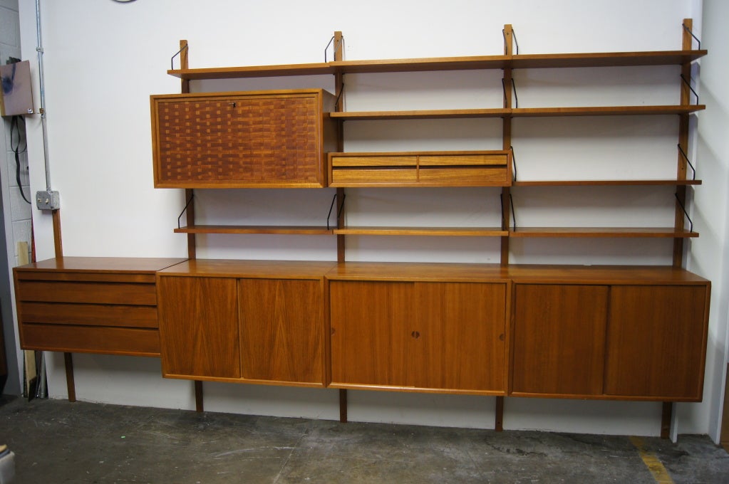 Large Cado Storage System by Poul Cadovius