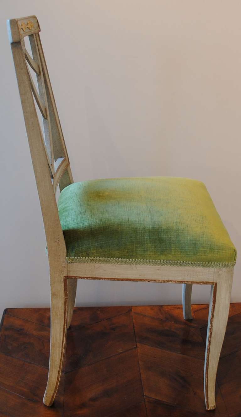Painted & Gilt Side Chair 1