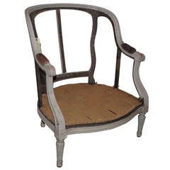 18th Century Louis XVI Period Bergere 8