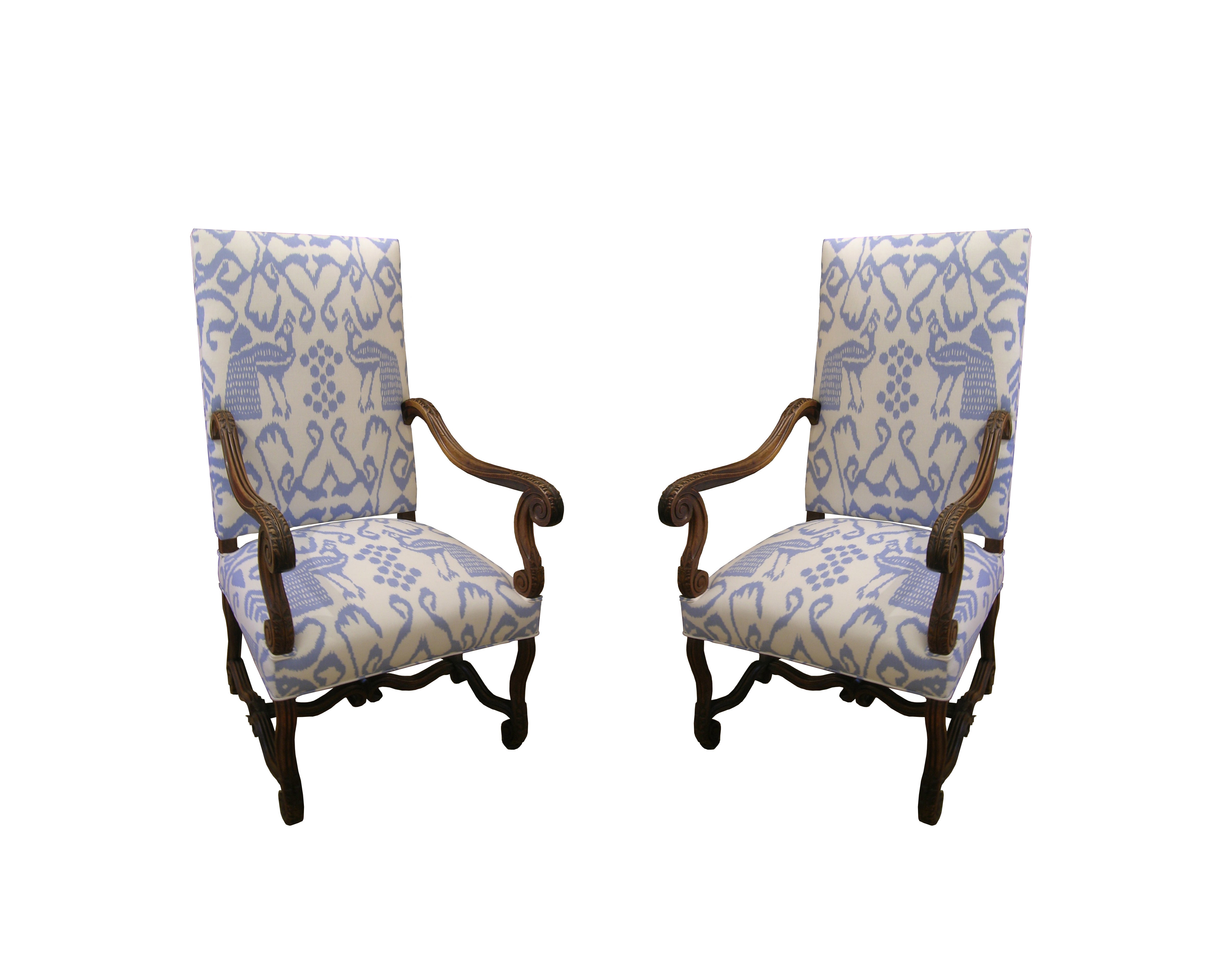 Pair of Louis XIV Armchairs 