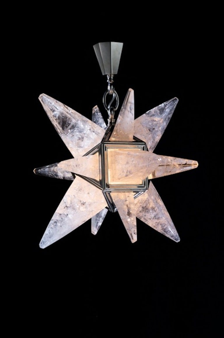 Rock Crystal Star Light For Sale 1