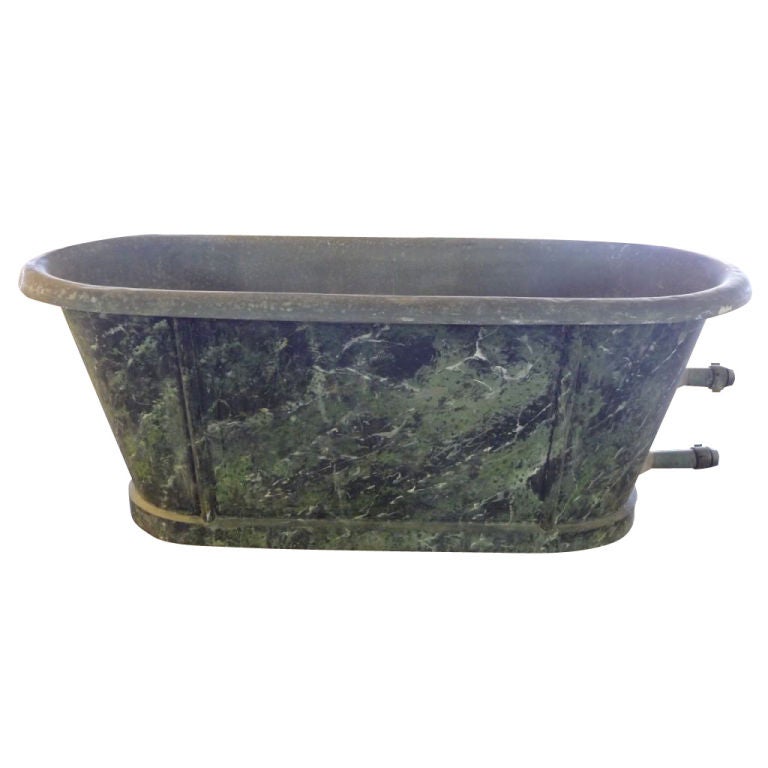 Zinc tub at 1stDibs