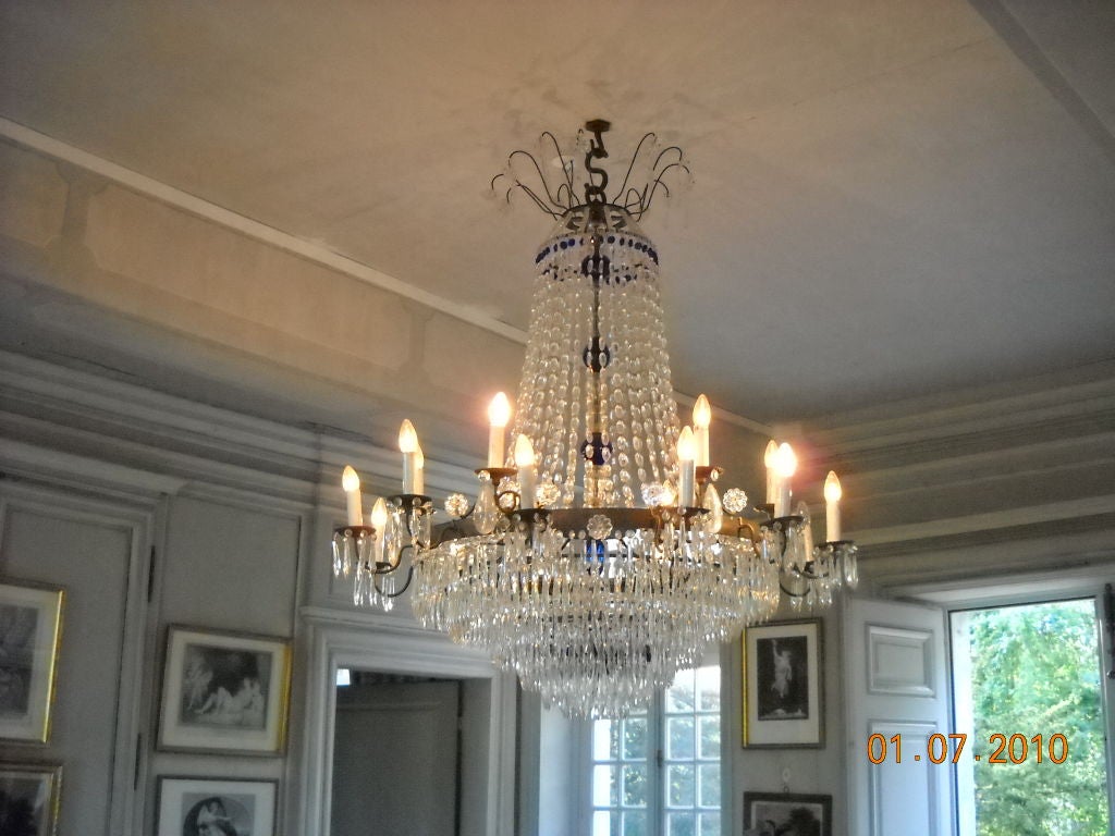 Crystal Large Swedish Chandelier