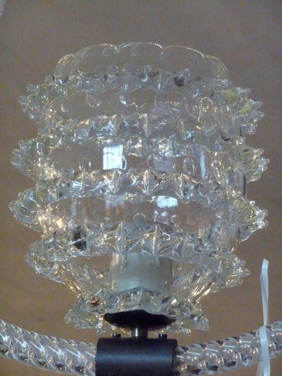 Glass Venetian Barovier Chandelier