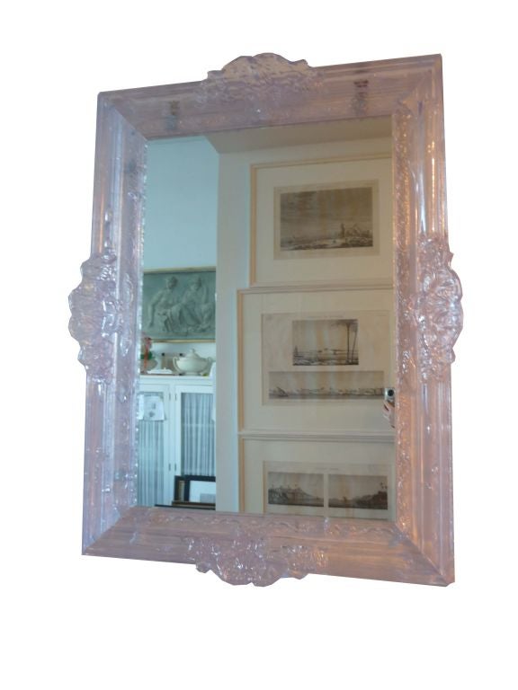 Acrylic Baroque Style Mirror 3