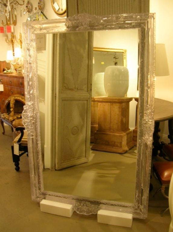 Contemporary Acrylic Baroque Style Mirror