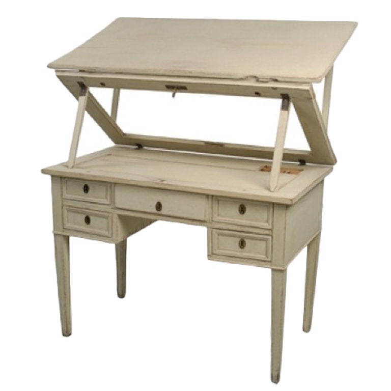Swedish Gustavian Drafting Desk at 1stdibs Swedish Gustavian Drafting Desk at 1stdibs
