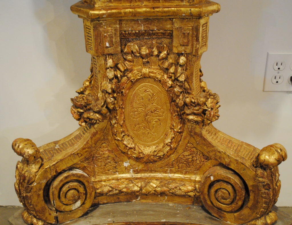 19th Century Giltwood Jardiniere In Good Condition For Sale In Boston, MA