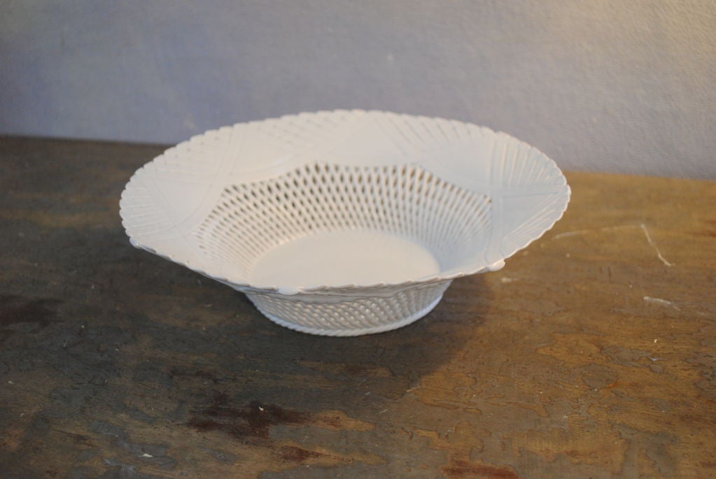 Porcelain Woven Bowls For Sale 1