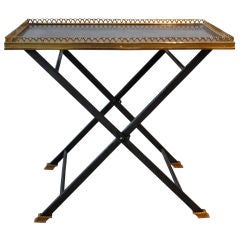 Bronze Desserte Tray Coffee Table