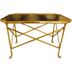 Gilt bronze coffee table