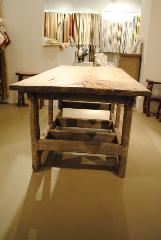 French Oak Work Table 5