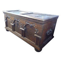 Carved Oak Coffer