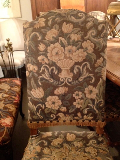 French Set of Six Louis XIV Dining Chairs
