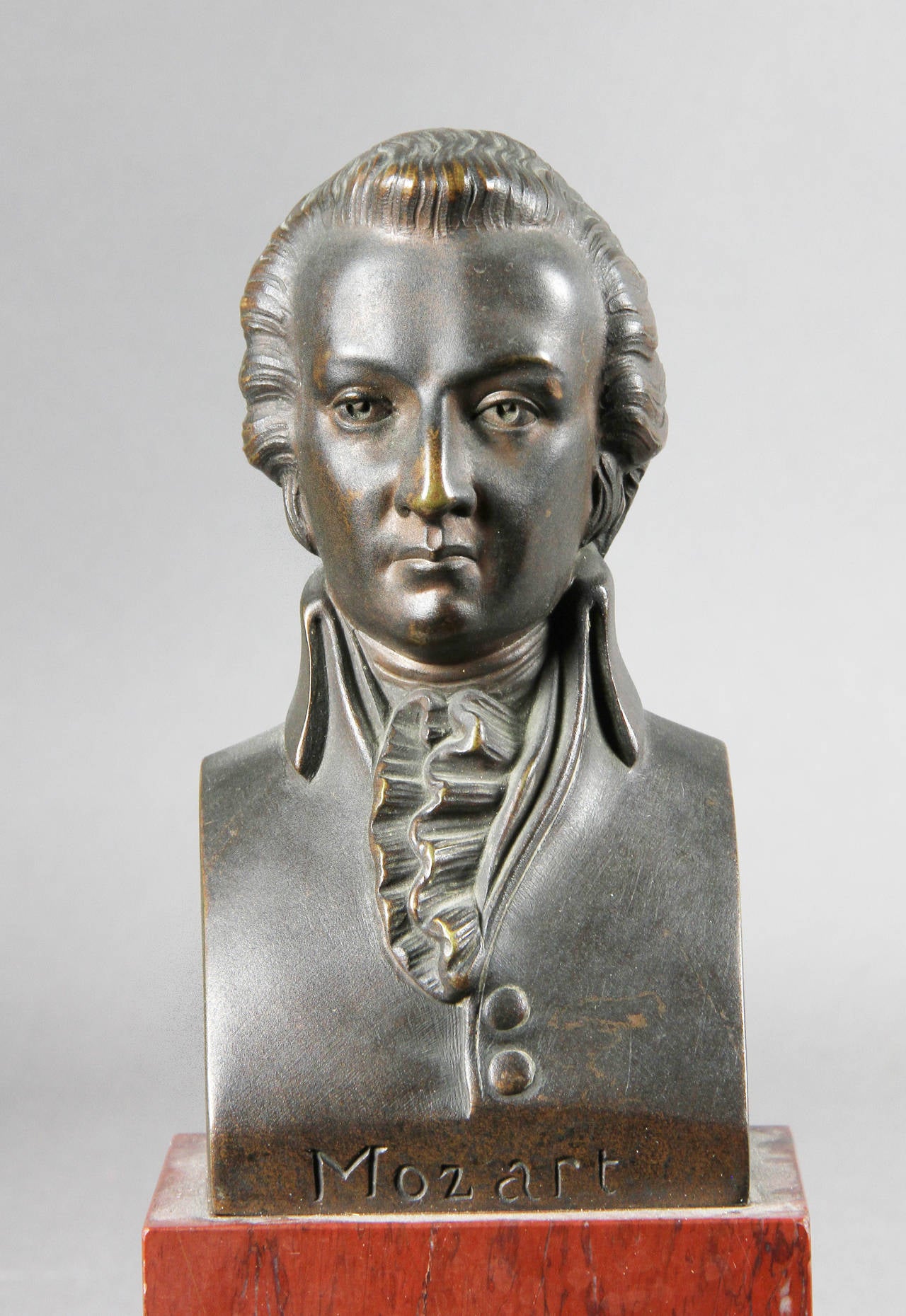Bronze Interesting Collection of Ten Busts of Composers