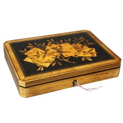 Italian Marquetry Game Box