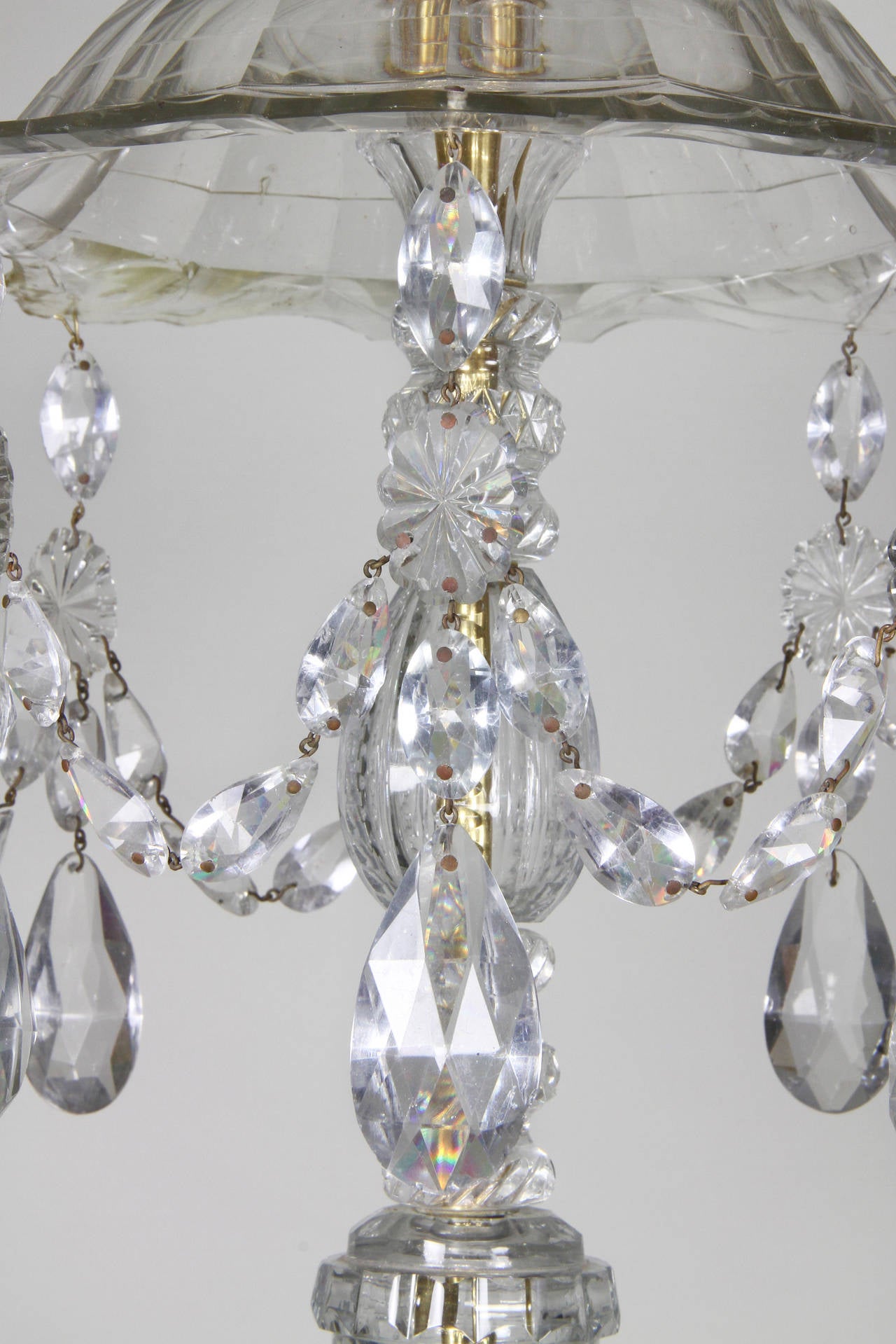 cut glass chandelier