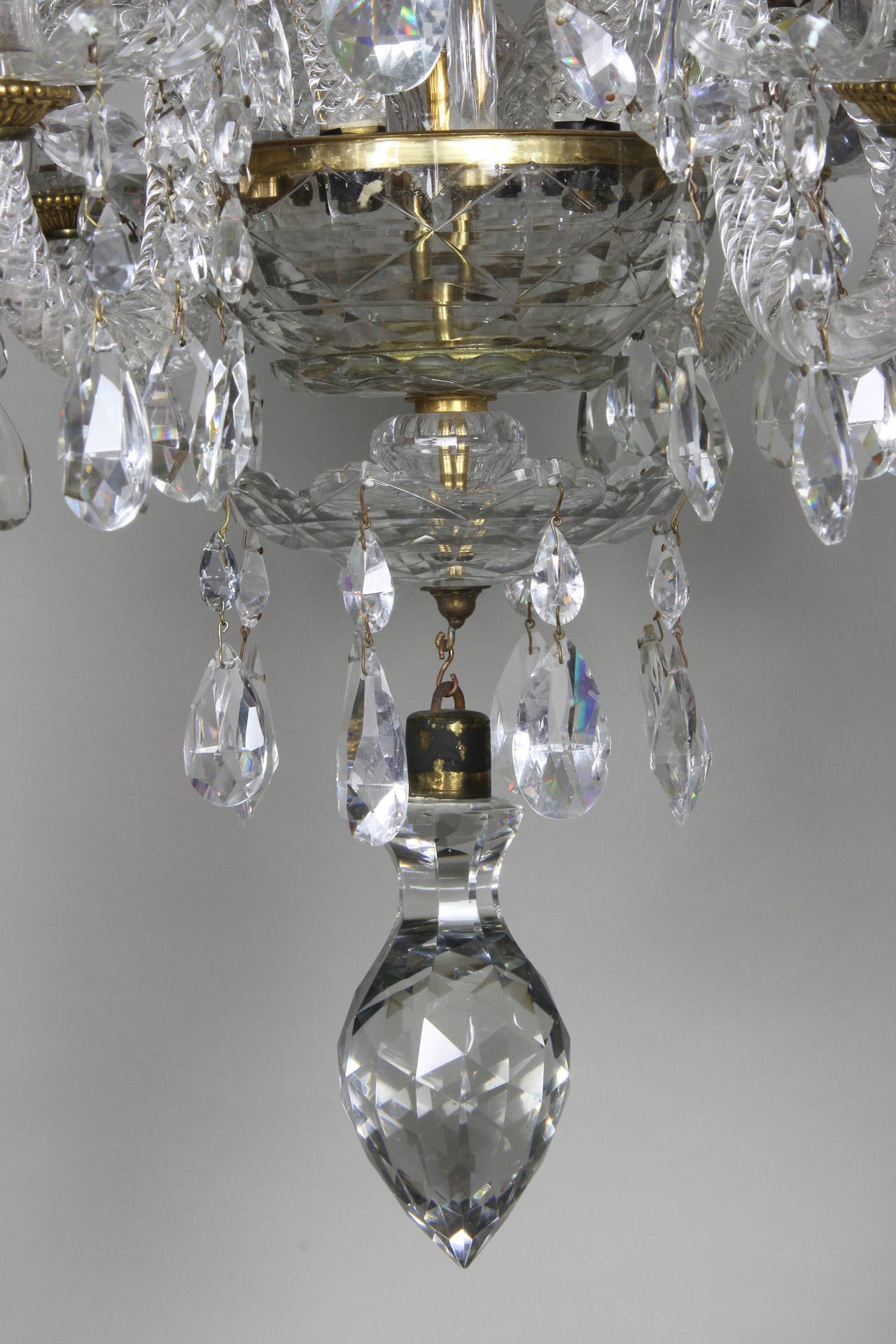 Other Anglo-Irish Cut-Glass Chandelier