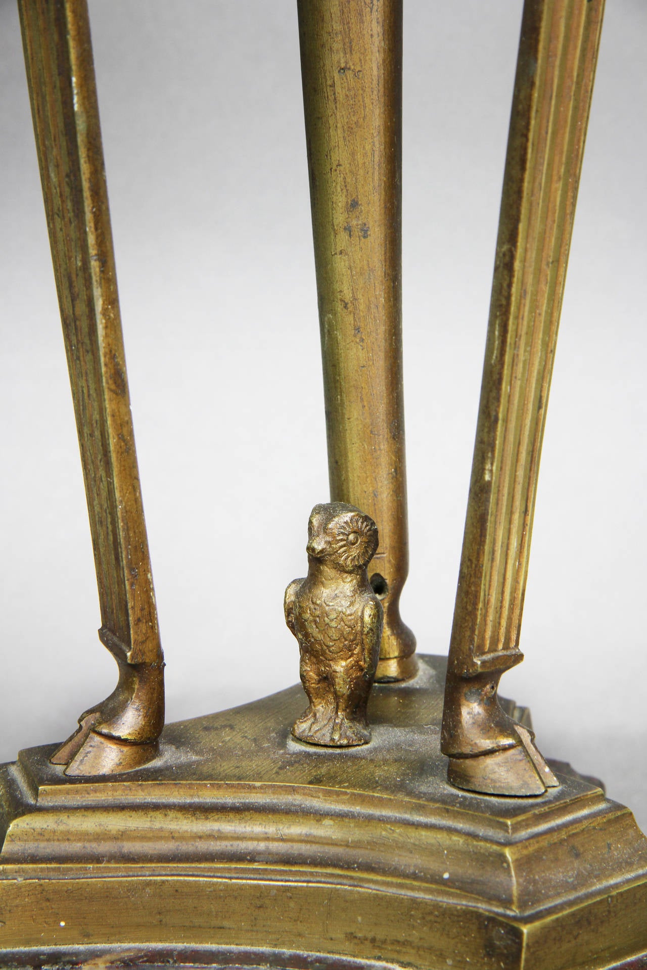 Pair of Neoclassical Style Bronze Table Lamps 3