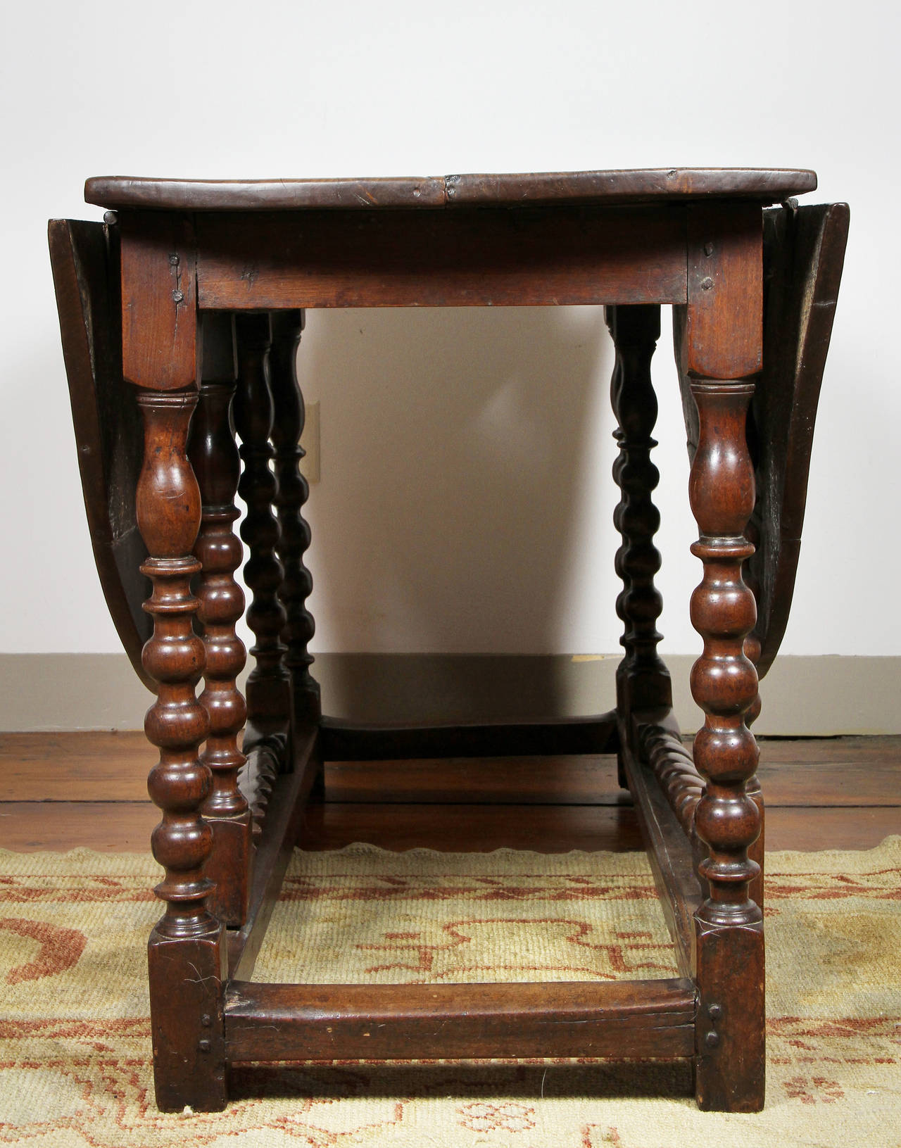 17th Century Jacobean Walnut Gateleg Table