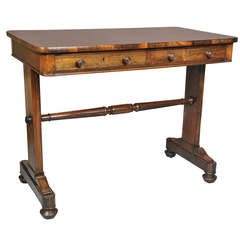 William IV Rosewood Writing Table