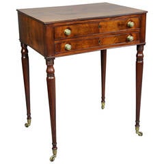 Regency Mahogany Side Table