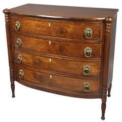 Federal Mahogany And Rosewood Chest Of Drawers