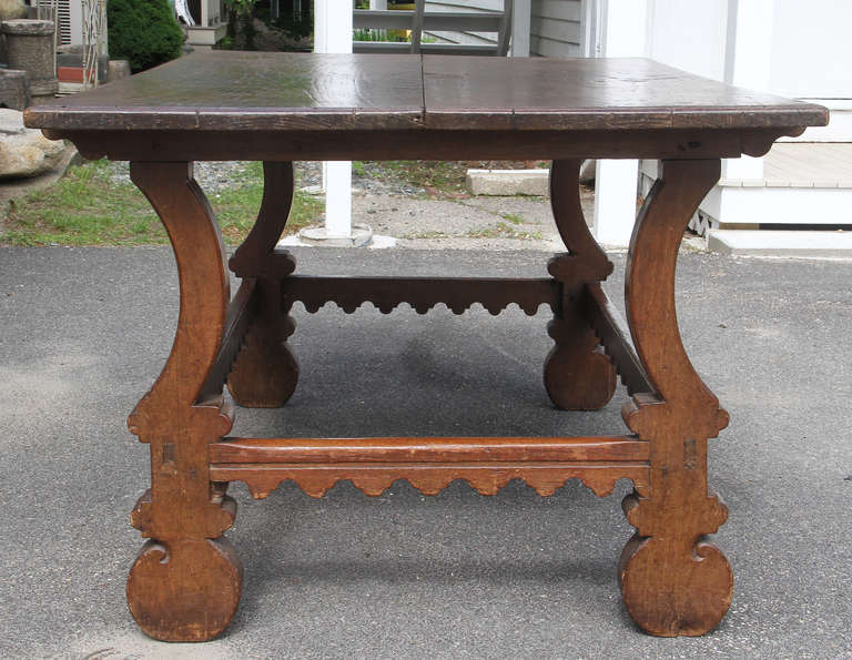 18th Century and Earlier Spanish Chestnut Center Table
