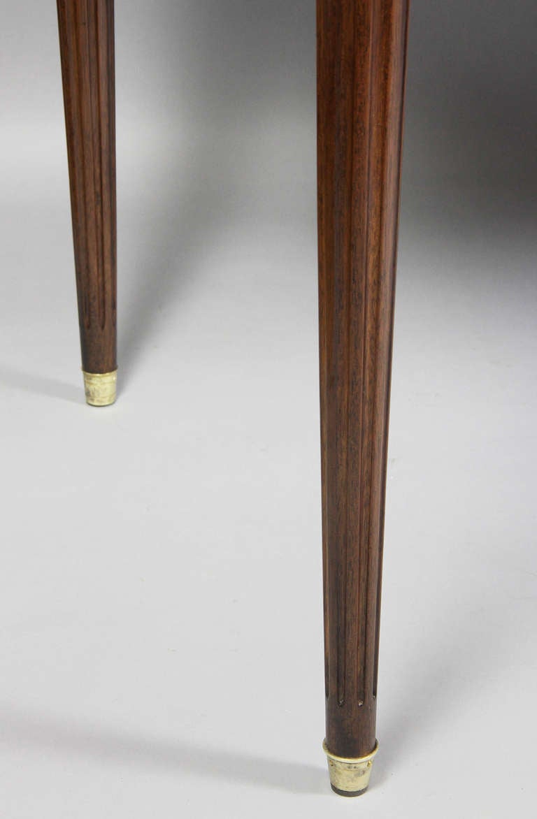 Mid-20th Century Louis Xvi Style Mahogany Tric Trac Table