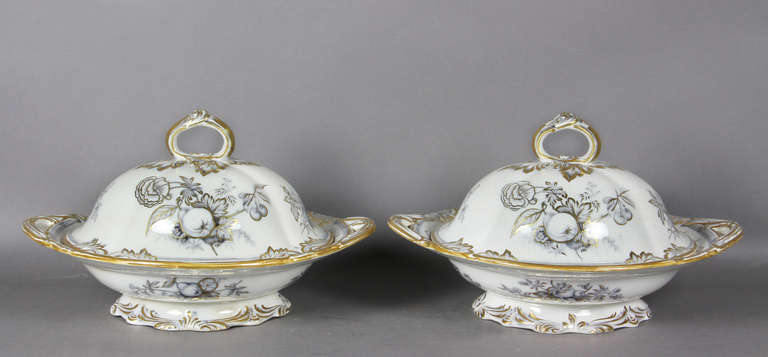 Victorian Pottery Part Dinner Service 4